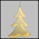 Albero di Natale 42xH60 cm bifacciale|luce fissa. Bianco tradizionale