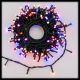 Prolunga di Natale 16m|200 LED Ø 5 mm. Prolungabile|bianco caldo e RB