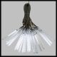 Catena 9.5 m 20 Mini Lightfall Led effetto neve bianco ghiaccio