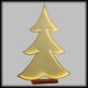 Albero di Natale 43H60 cm Infinity Mirror bifacciale