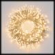 Catena luminosa 20M|luce fissa e giochi di lcue bianco caldo|500 led 