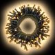 Catena luminosa 20 m, 500 led con memory controller, bianco caldo 