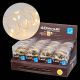 Kit 24 Catene luminose a batteria, 40 microled, 3,9 m, bianco caldo