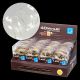 Kit 24 Catene luminose a batteria, 40 microled, 3,9 m, bianco ghiaccio