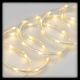 Tubo luminoso a led 10 m ø 10 mm 200 led con memory controller, bianco caldo