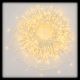 Catena luminosa 30m, 1000 Miniled Reflex, bianco caldo