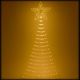 Decorazione albero stella cometa 5 m, bianco caldo, con memory controller