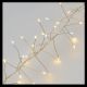 Catena di luci a nastro 10 m, flashled diamond, bianco caldo e bianco freddo