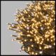 Catena 45 m, 3000 MiniLED, flashled diamond, bianco caldo e bianco freddo, cavo verde