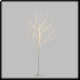 Albero luminoso bianco H120 cm, 336 microled | bianco classic