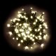 Catena luminosa 7,50 m, 180 led reflex con controller, bianco classic