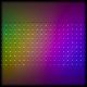 Tenda luminosa 3 x H1 mt, con gocce di luce multicolor RGB ad alta luminosità