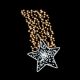 Decorazione natalizia centrale per strade Shooting Star 70 x 110 cm