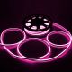 Tubo luminoso led bifacciale effetto neon 50 m, 6000 led, luce fissa, pink