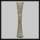 Vaso 3D a spirale H 140 cm 100 led bianco naturale 4000°K