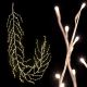 Decorazione luminosa ramo bianco H 3m 288 led luce fissa, bianco classic