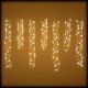 Ice Cluster Light 2000 MicroLed 300xH75cm|bianco caldo e freddo FlashLED Diamond silver