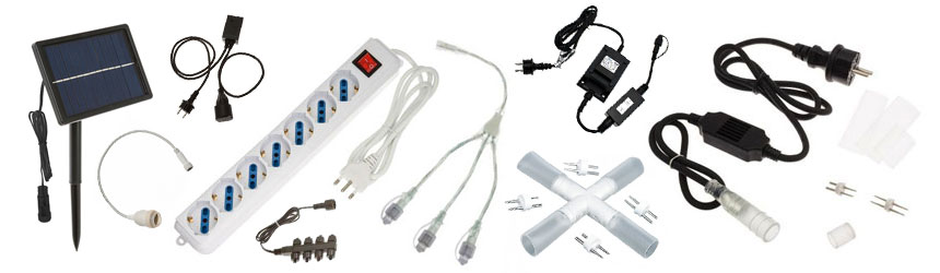 Accessori per decorazioni a led