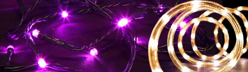 Catene e tubi a led 