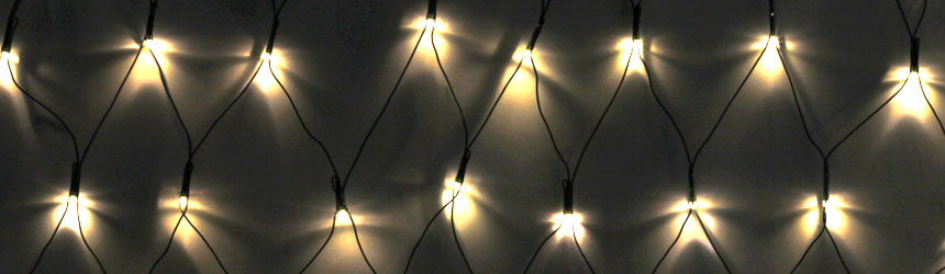 Reti a led per addobbi natalizi
